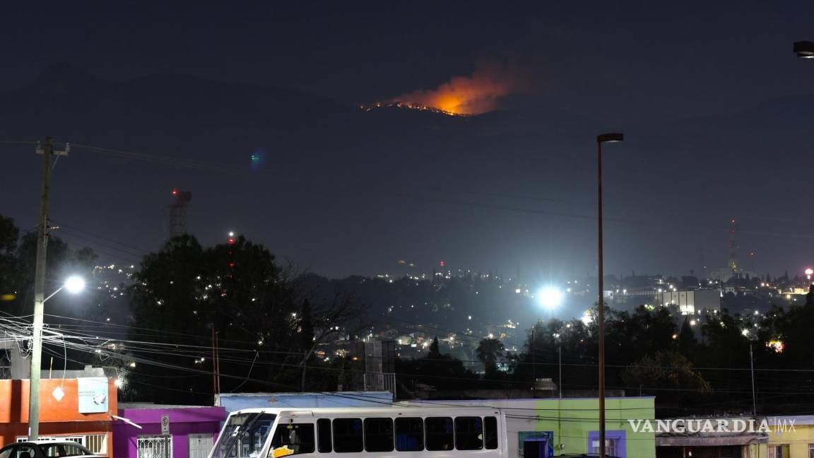 Saltillo: superficie afectada por incendio en cañón de San Lorenzo se multiplica por 10 en un día