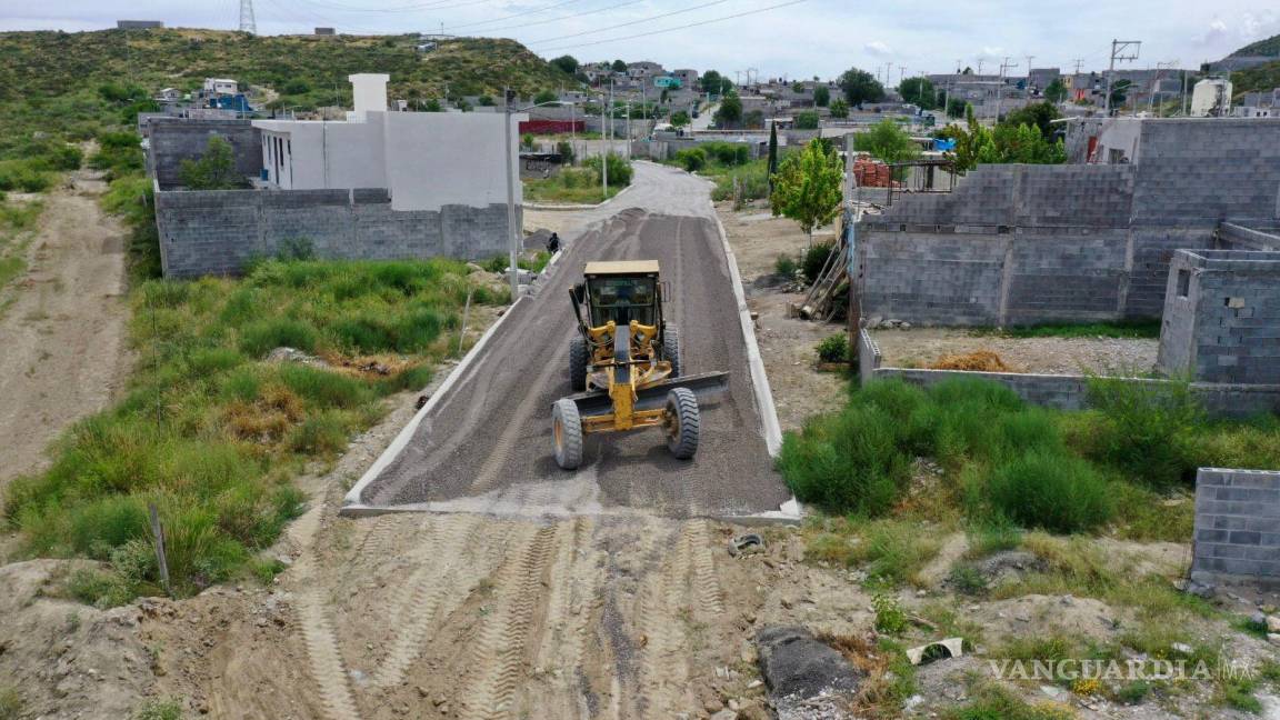 $!En el proyecto se pavimentación de invierten poco casi 3 millones de pesos.