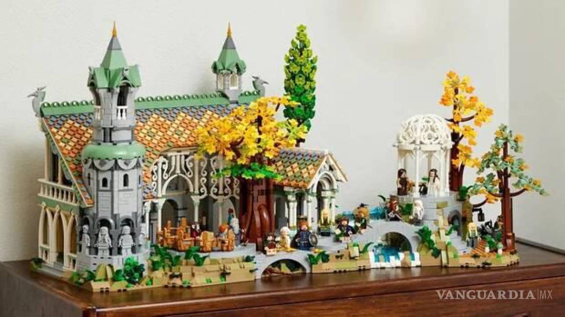 Lego lanza gigantesco set de Rivendell y cuesta tanto como su tamaño indica