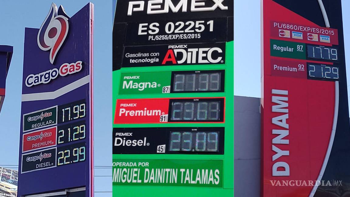 ¡Atento Saltillo! Ofertan gasolina regular por debajo de los 18 pesos