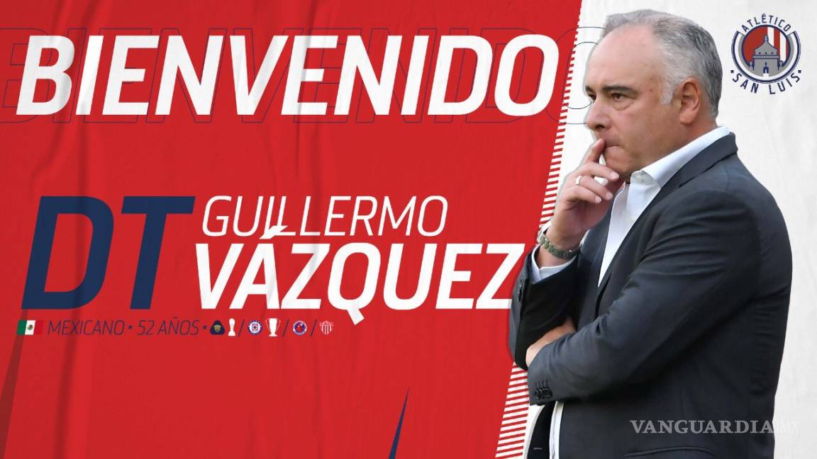 Memo Vázquez es el nuevo DT del San Luis