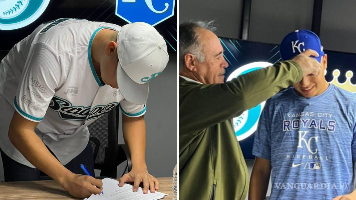 ¡De Saraperos a Royals de Kansas City!: Nomar Alejandro firma como prospecto con equipo de la MLB