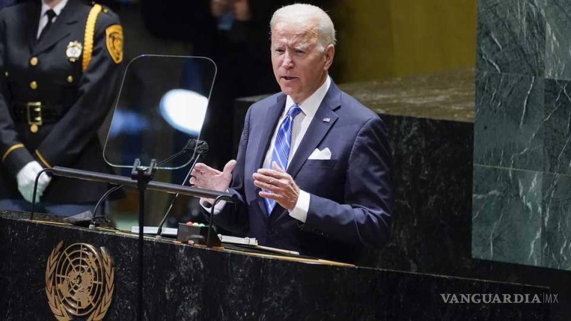 Biden responde en la Asamblea General de la ONU en medio de una crisis política exterior