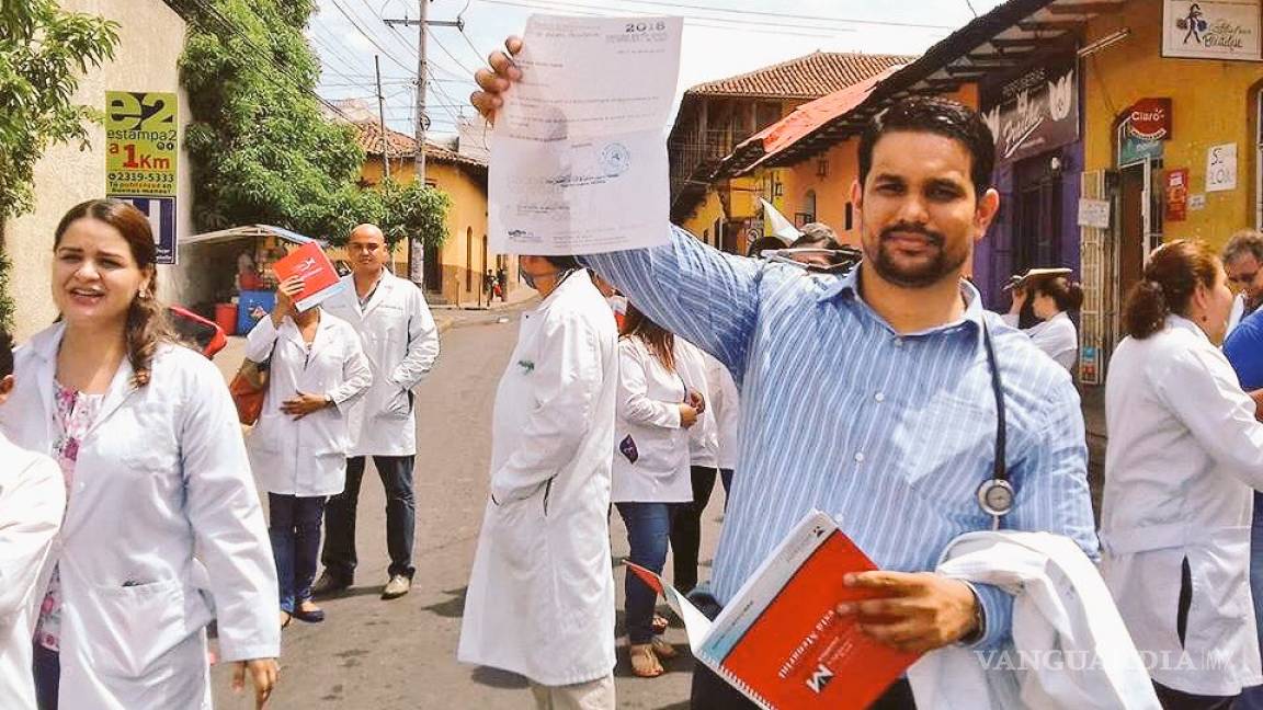 Despiden en Nicaragua a médicos que atendieron a manifestantes