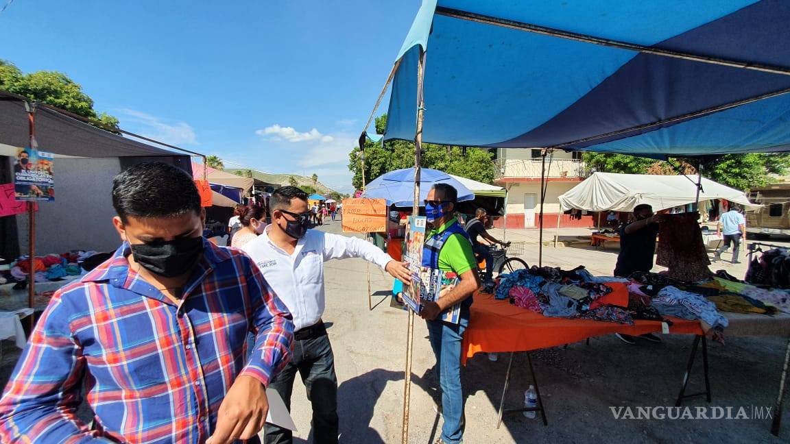 $!Verifican en Torreón protocolos en Mercado Alianza y tianguis La Rosita