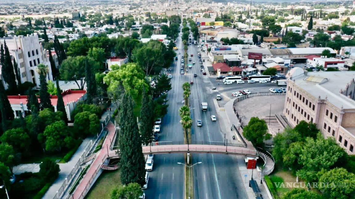 Saltillo: ¡Mucho ojo! Cambian recorrido 4 rutas de transporte por pavimentación del bulevar V. Carranza