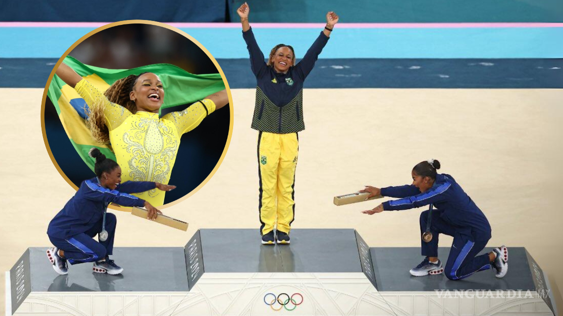 ¿Quién es Rebeca Andrade? Ella es la gimnasta que hace temblar a Simone Biles tras ganar medalla de oro