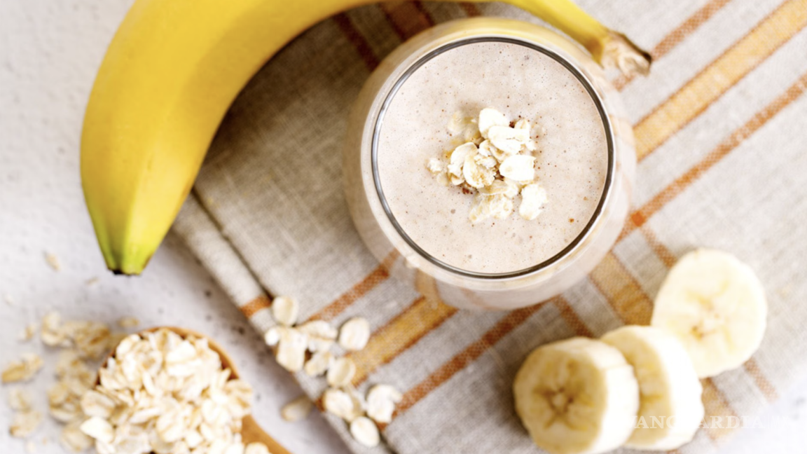 $!Smoothie de plátano y avena: energía en cada sorbo