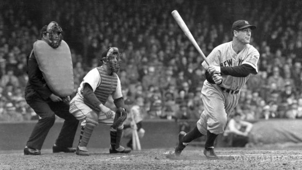 Subastan bat de Lou Gehrig en 715 mil dólares