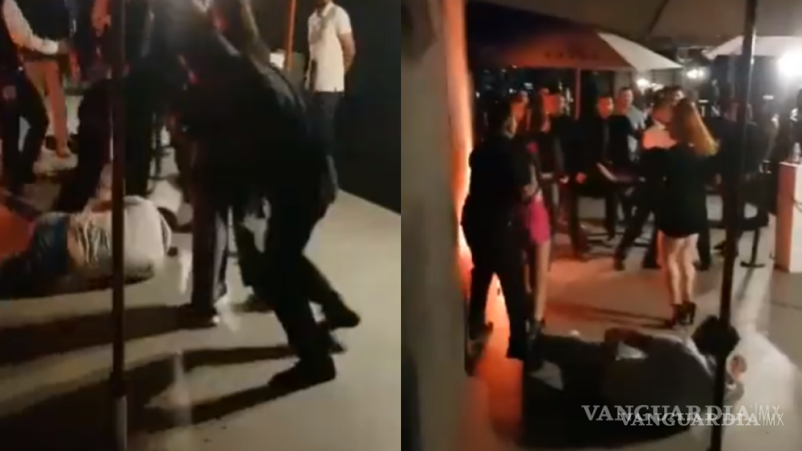 Saltillo: nuevo video del Gin &amp; Joe exhibe a jóvenes iniciando violenta riña con guardias