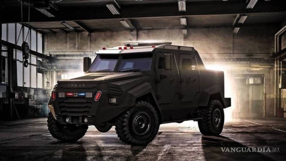 Inkas Sentry MPV, bestial pick-up blindada pensada para un uso militar y policial
