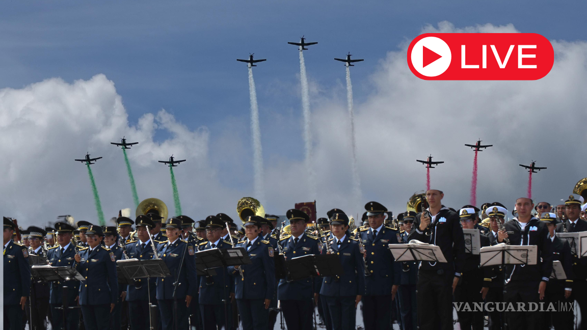 Sigue EN VIVO el último desfile militar 2024 del 16 de septiembre de AMLO