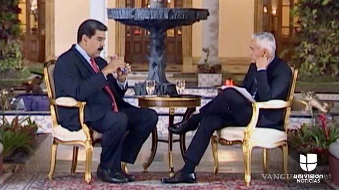 'Te vas a tragar con Coca-Cola tu provocación': Nicolás Maduro a Jorge Ramos