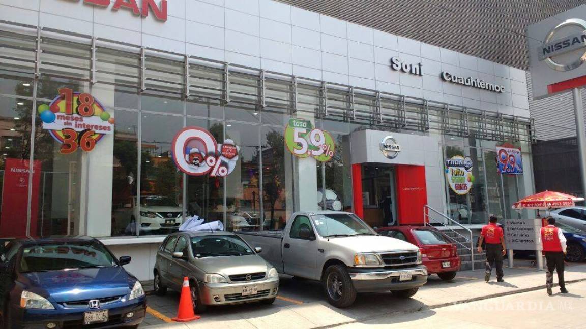 En Abril cayó 4.6% la venta de autos en México