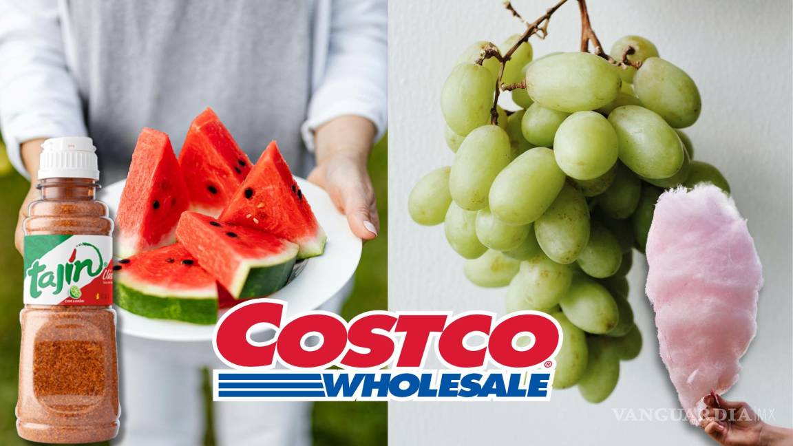 ¿Son reales las sandías de Tajín y las uvas de algodón de azúcar del Costco?