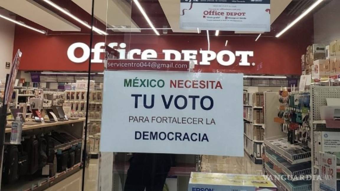 Office Depot pide a sus clientes ir a votar... y lo acusan de apoyar a PRI y PAN