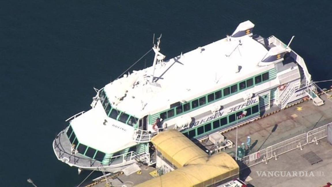 Ferry choca contra ballena en el Mar de Japón, hay más de 80 heridos