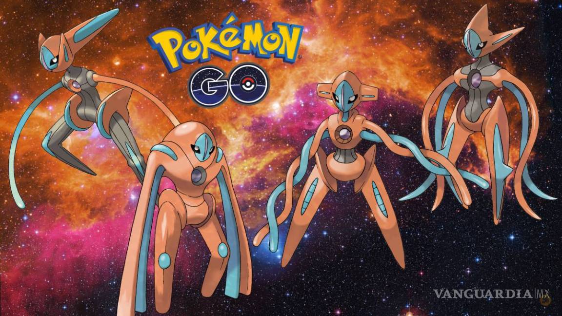 ¡Atrápalo ya! Las cuatro formas de Deoxys estarán disponibles en Pokémon Go