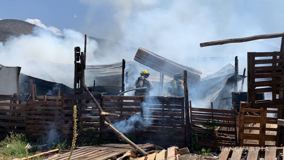 Sin hogar deja incendio a pareja en colonia de Saltillo
