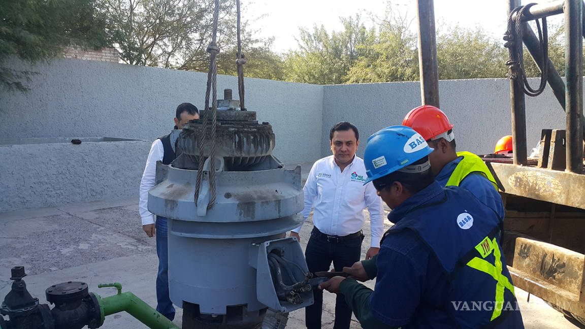 Arranca Simas Torreón programa de mantenimiento preventivo en pozos