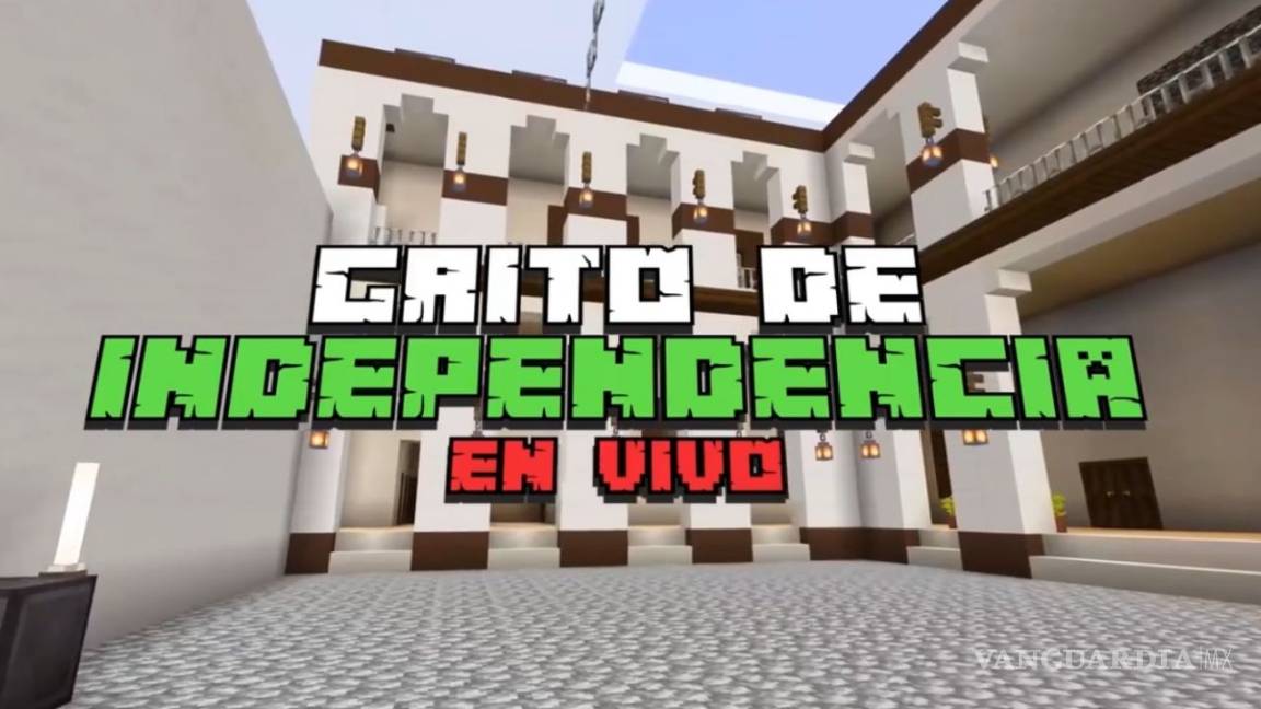 Alcaldesa de Escobedo dará Grito de Independencia en juego Minecraft