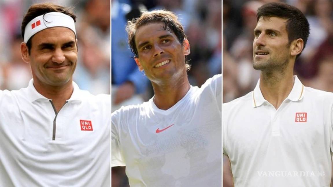 Nadal, Djokovic y Federer avanzan sin problema en Wimbledon