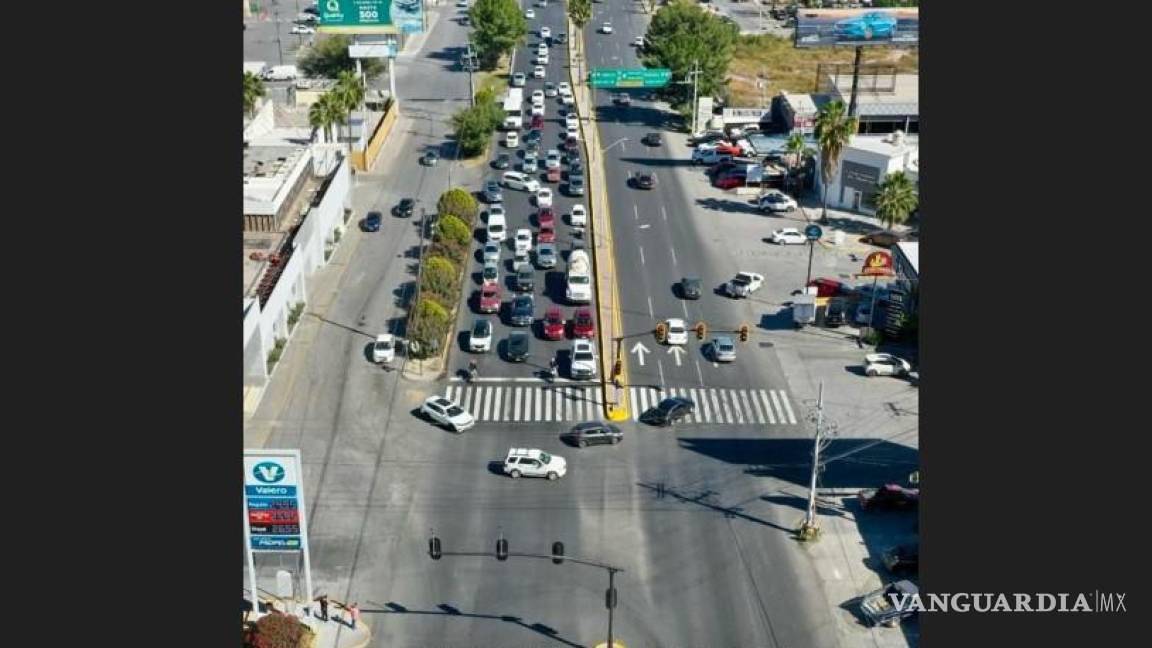 $!La reparación de la rejilla pluvial entre Alsuper y el Eurotel es una de las solicitudes de los conductores para mejorar el flujo vehicular.