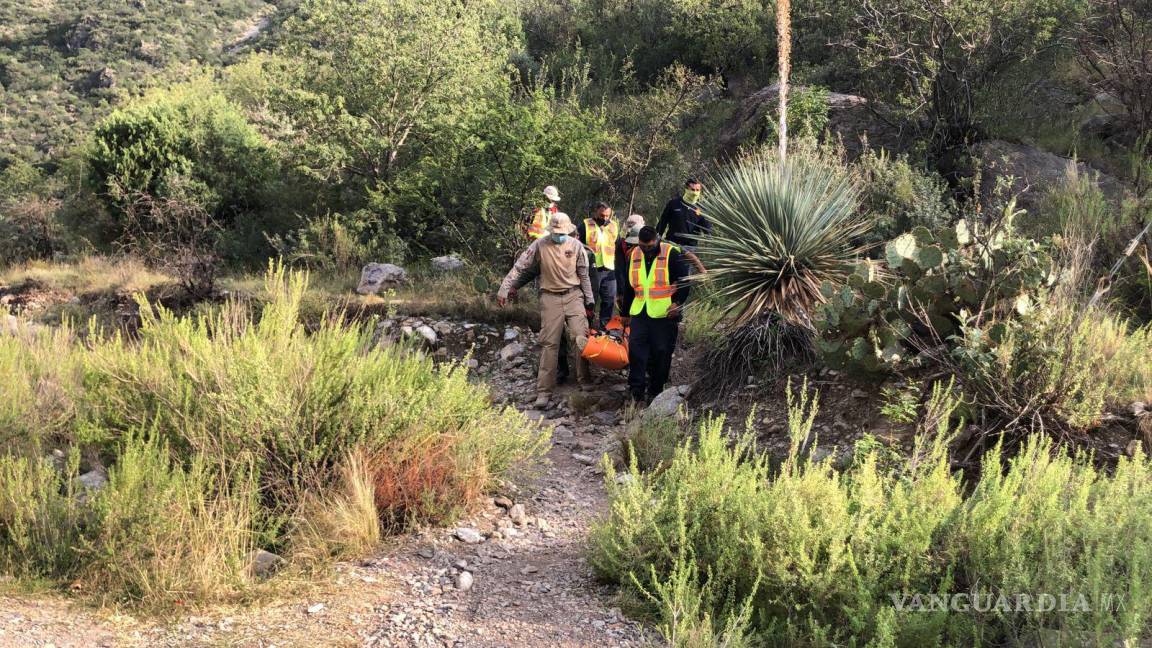 Rescatan a excursionista en la sierra de Zapalinamé, tardaron más de 3 horas