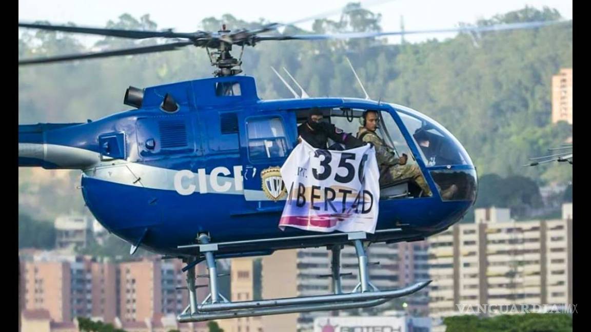 Reaparece el piloto del ataque al Tribunal Supremo en Venezuela