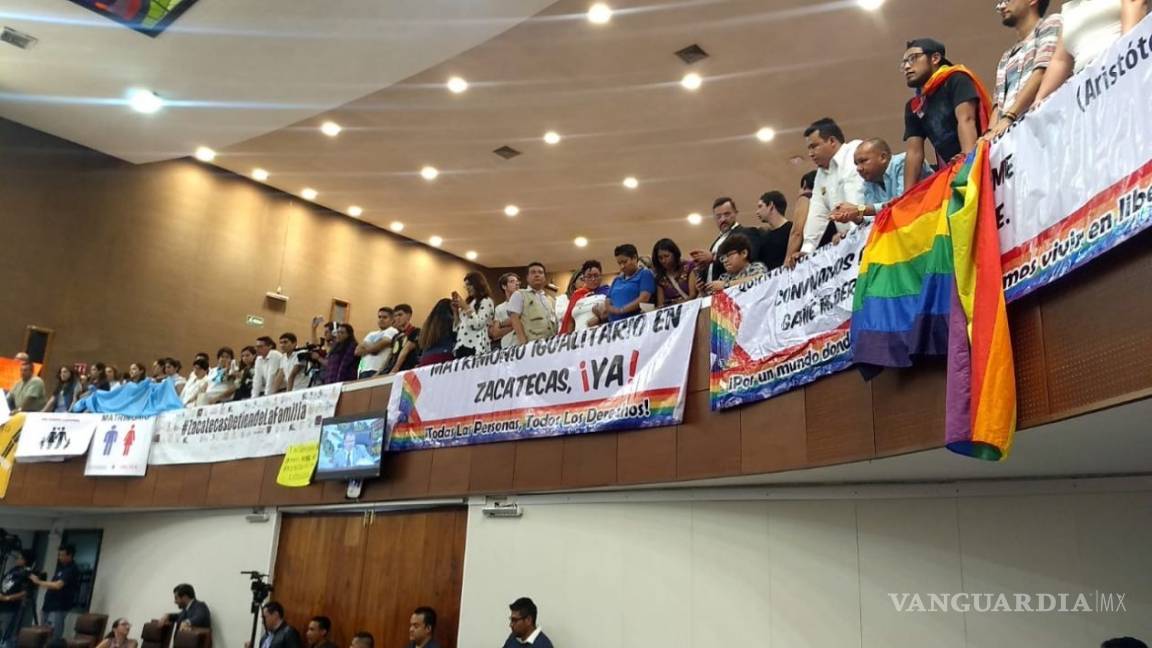 Congreso de Zacatecas rechaza el matrimonio igualitario