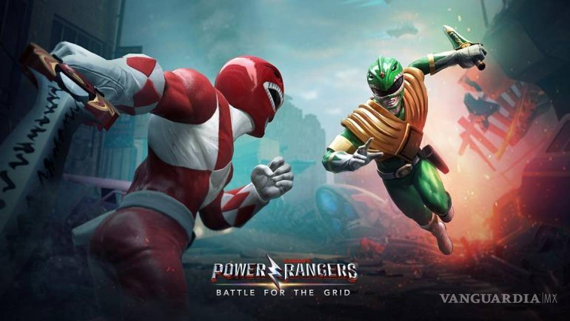 ¡Go Go Power Rangers! Anuncian 'Battle for the Grid'