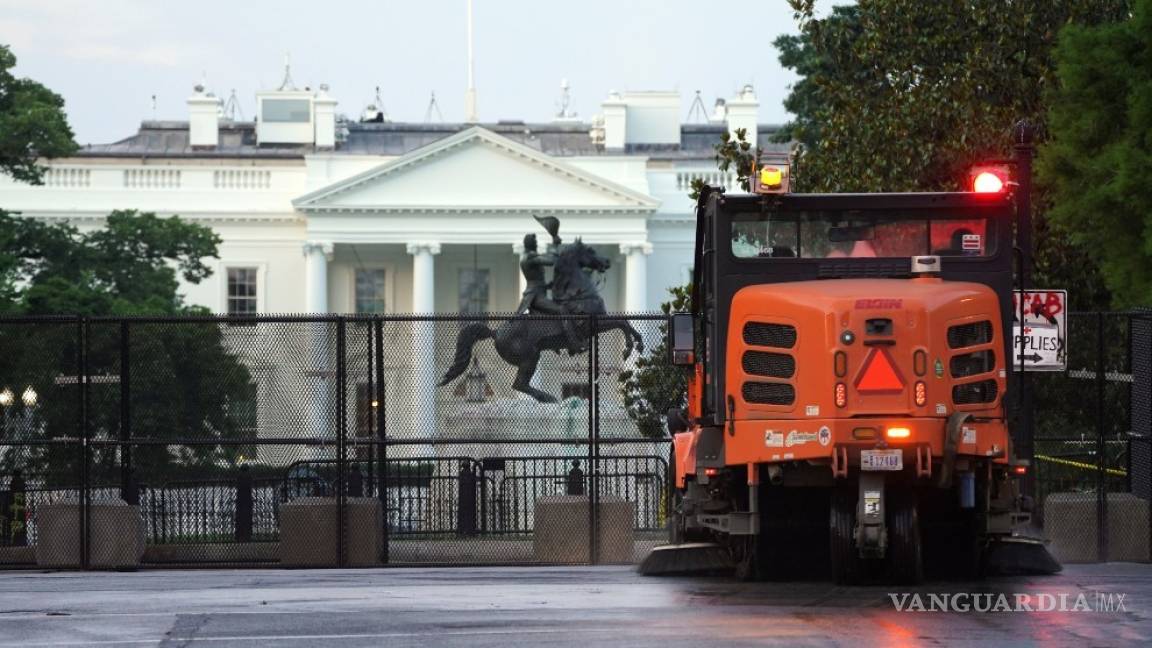 La Casa Blanca mantendrá cerrados sus alrededores hasta el 10 de junio