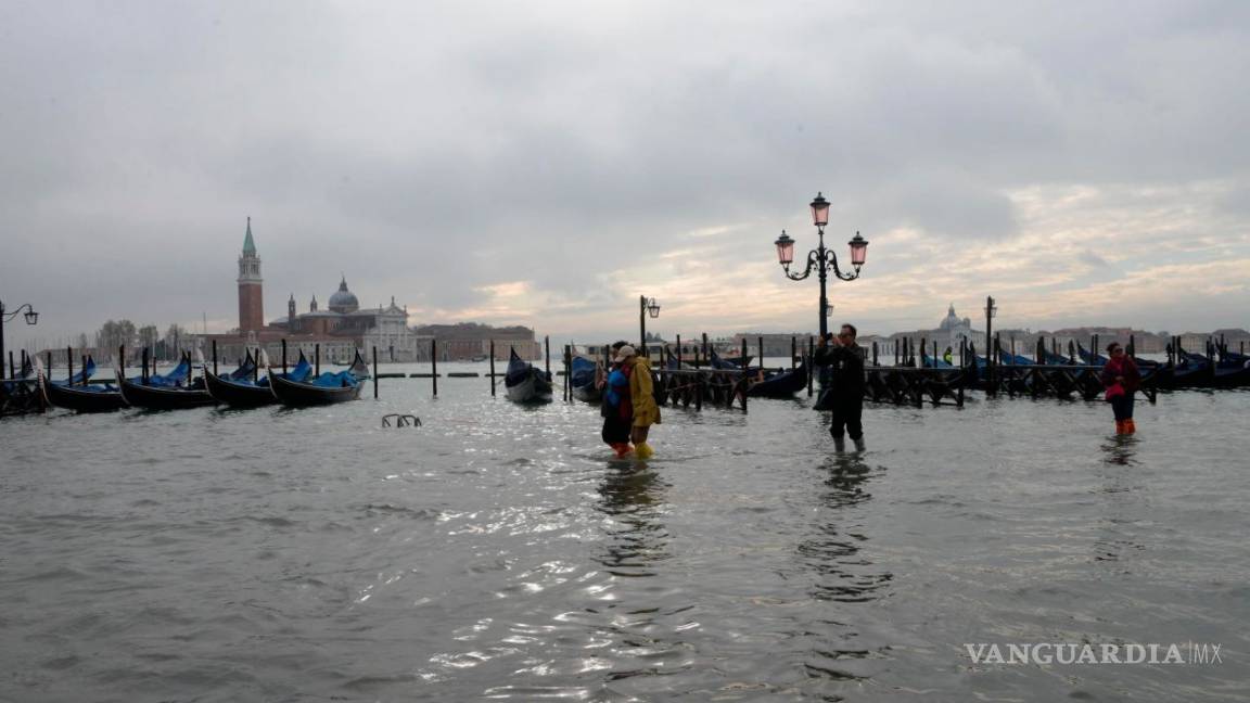 Italia declara estado de emergencia en Venecia por inundaciones