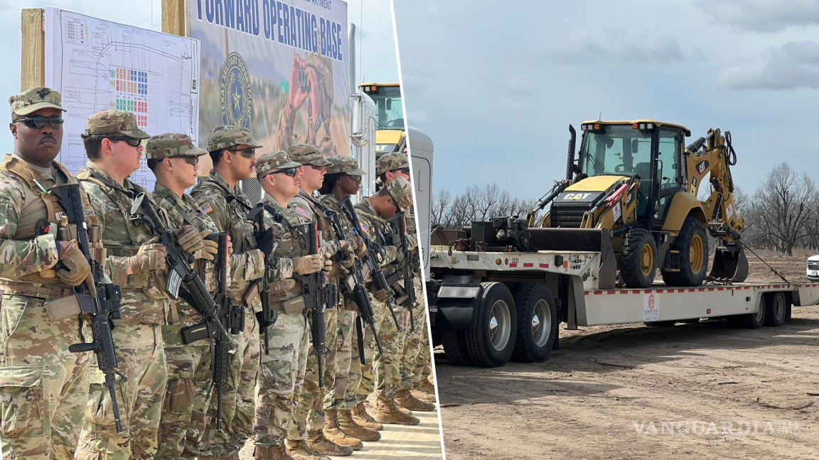 Blindan frontera con Piedras Negras, construirá Texas base militar en Eagle Pass