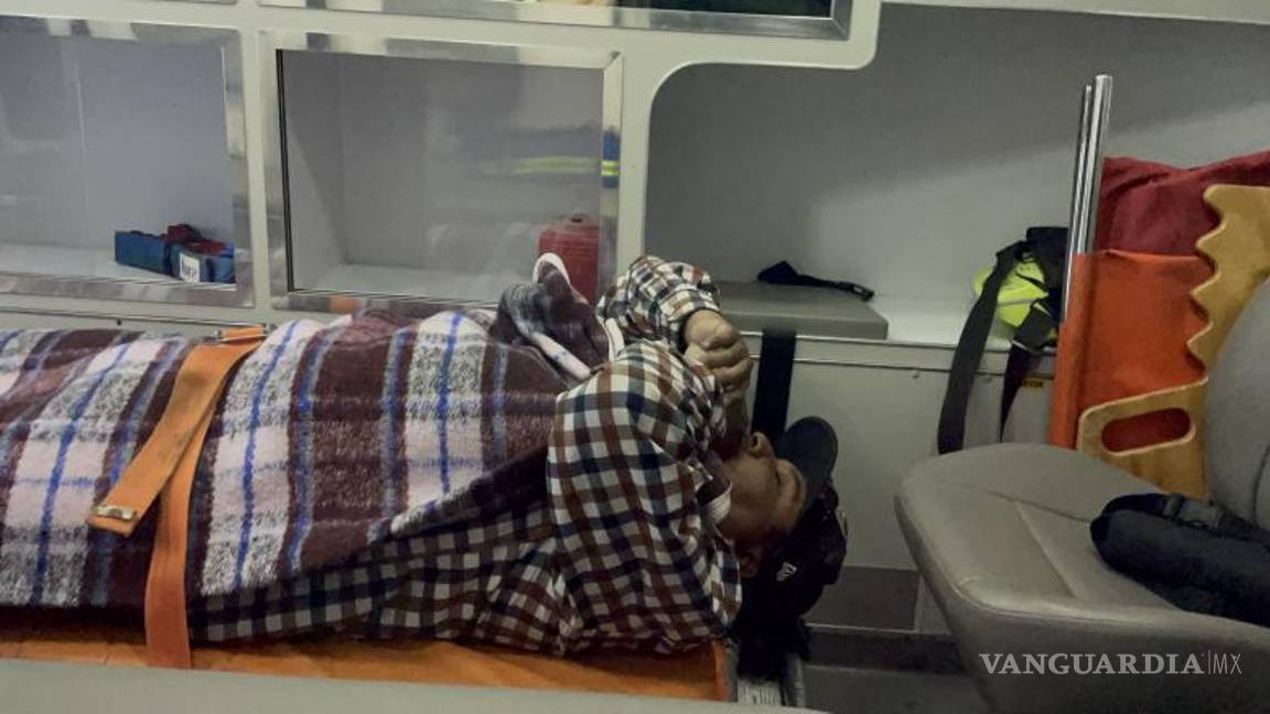 $!Una fractura en la pierna sufrió uno de los afectados.