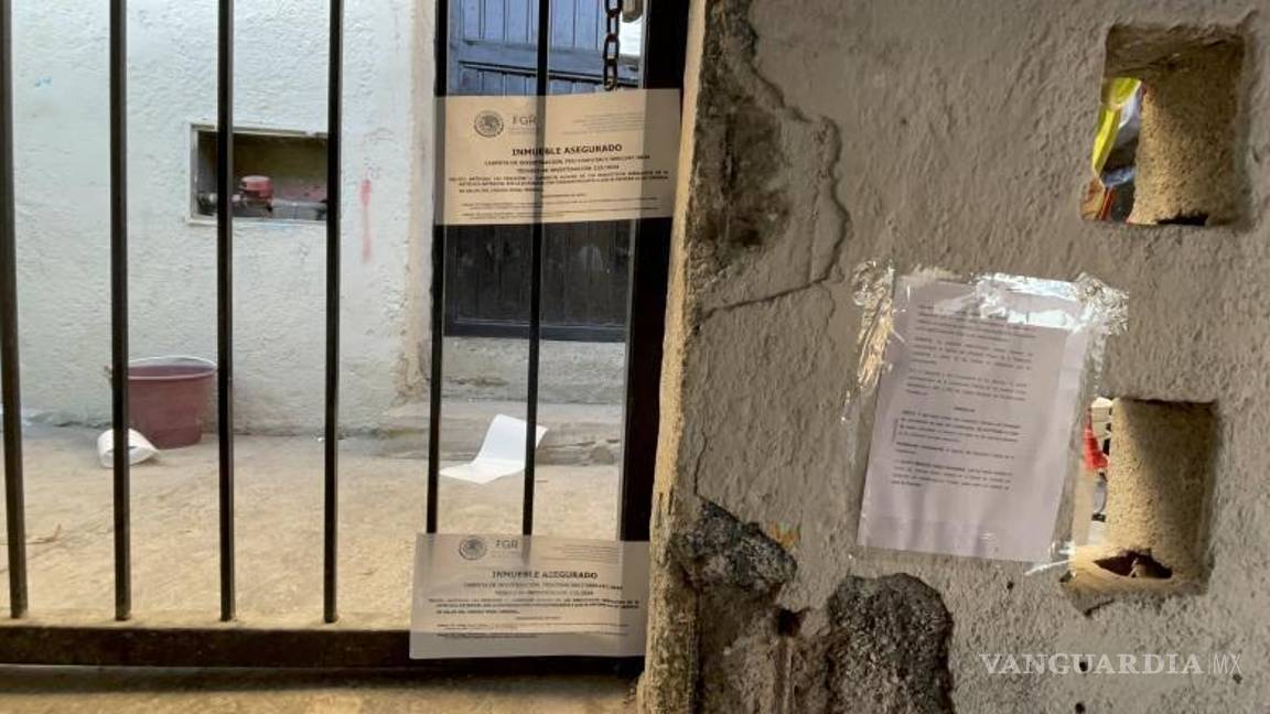 $!El inmueble asegurado en la operación quedó bajo la investigación de la FGR.