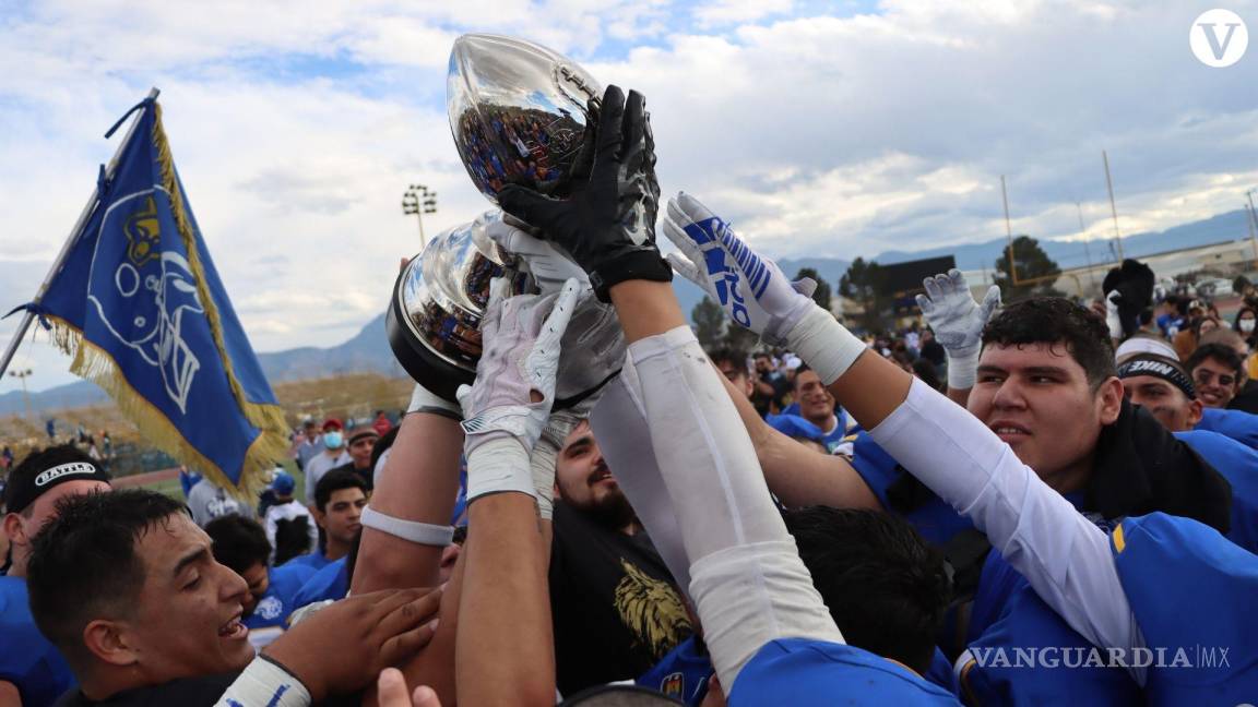 Lobos UAdeC campeones de la ONEFA (Fotogalería)