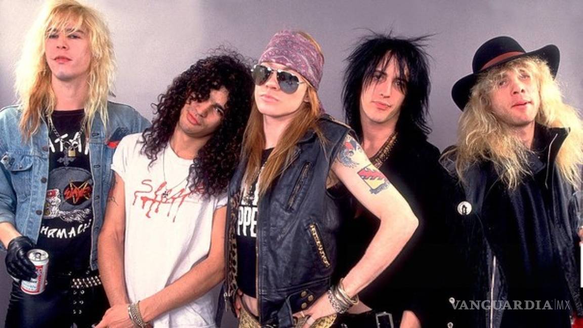 Presenta Guns N' Roses video inédito de 'It's so Easy'