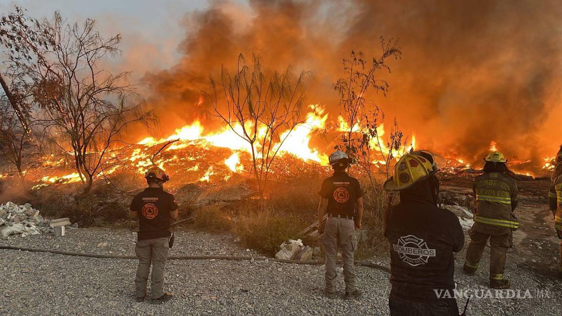 Alarma incendio en predio de Santa Catarina, Nuevo León