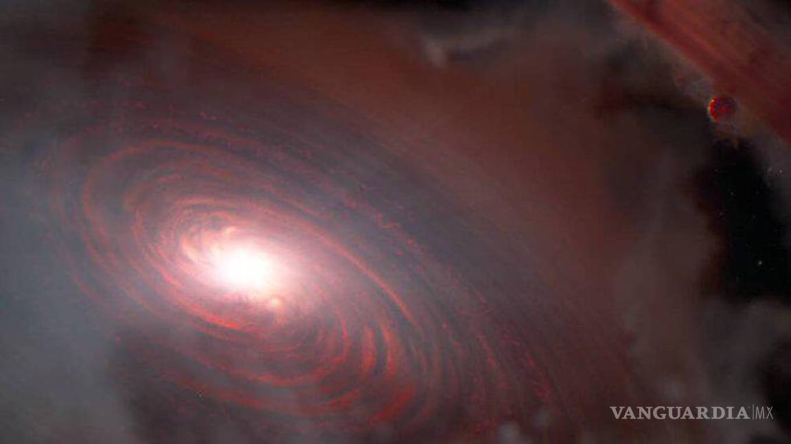 Telescopio Webb encuentra agua en zona de formación de planetas
