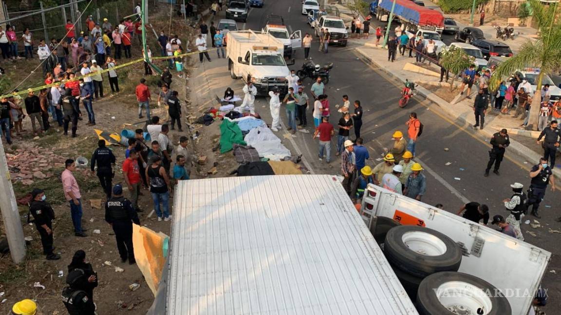 $!Caen seis guatemaltecos por accidente que dejó más de 50 migrantes muertos en Chiapas