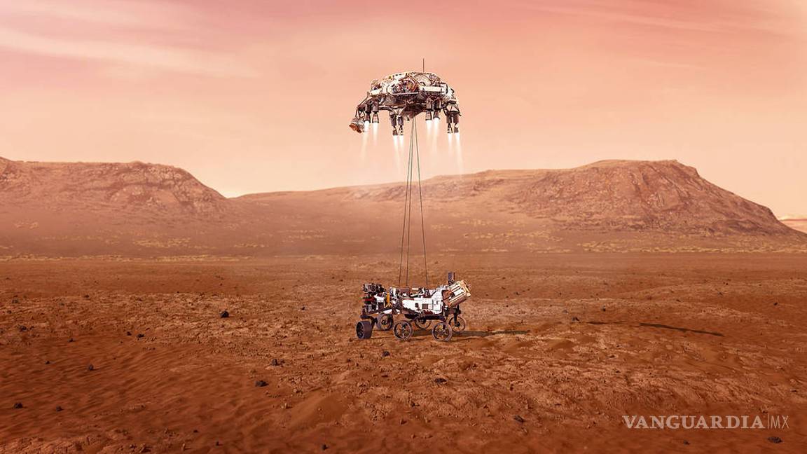 $!Amartizaje del Perseverance da esperanzas de envío de naves tripuladas a Marte (primeras imágenes a color)