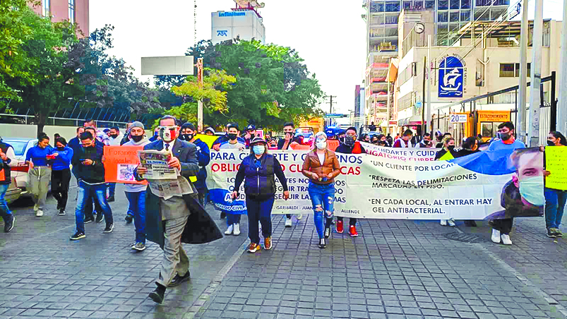$!Caos en Nuevo León ante cierres de comercios por COVID-19
