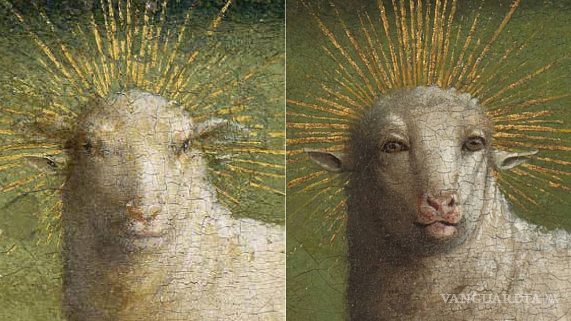 Restauración de Van Eyck genera memes