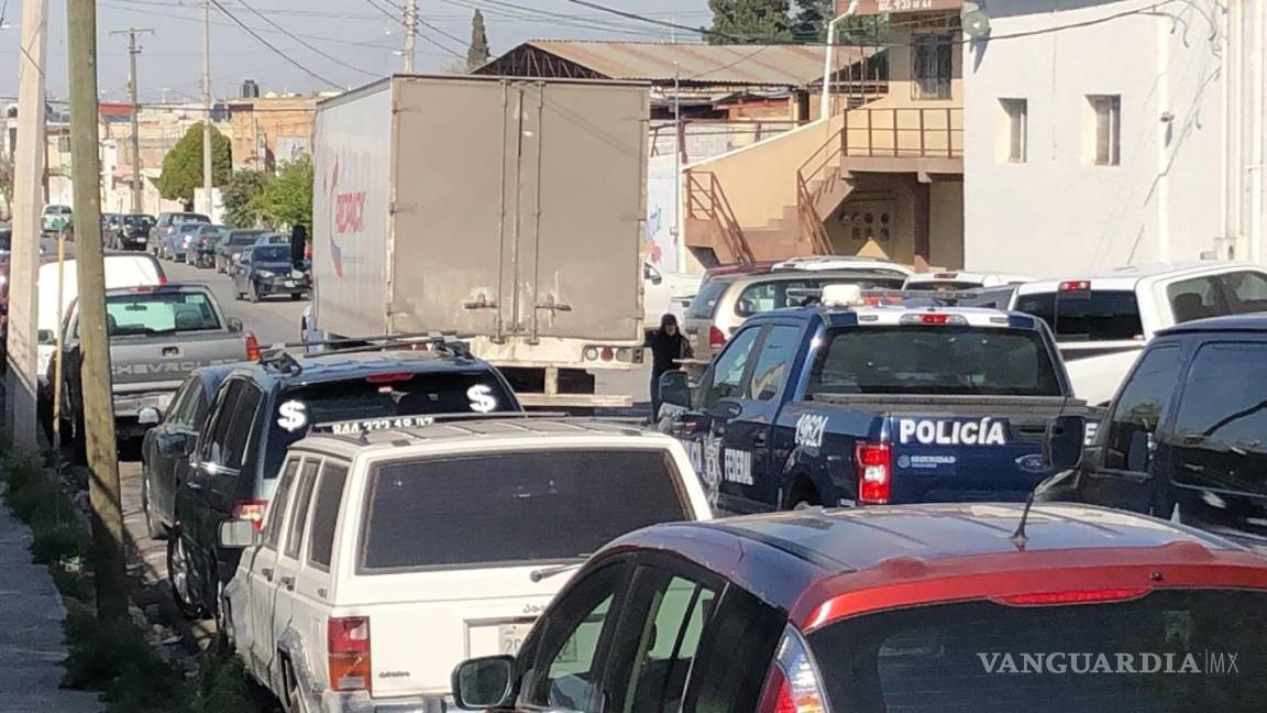 $!Policía Federal decomisa en Saltillo tráiler con municiones que transportaba de manera ilegal