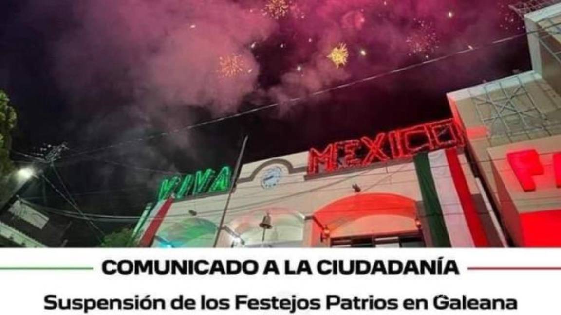 Cancela Galeana festejos patrios por inseguridad