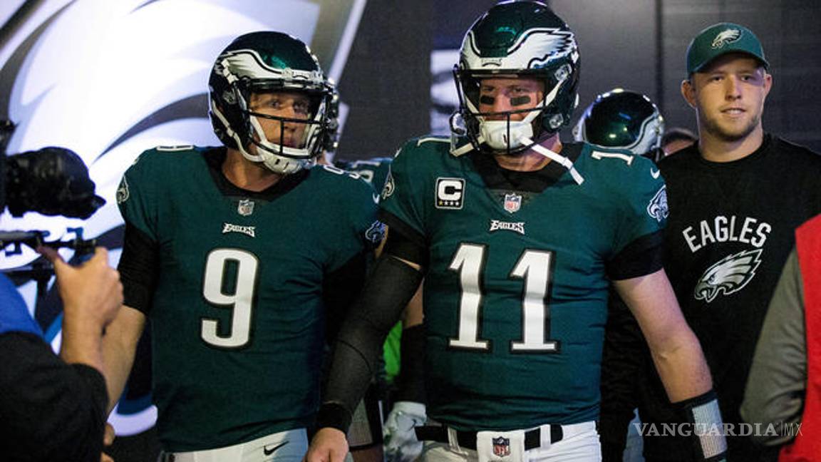 $!Nick Foles volverá a ser titular en la Semana 2, Carson Wentz tendrá que esperar