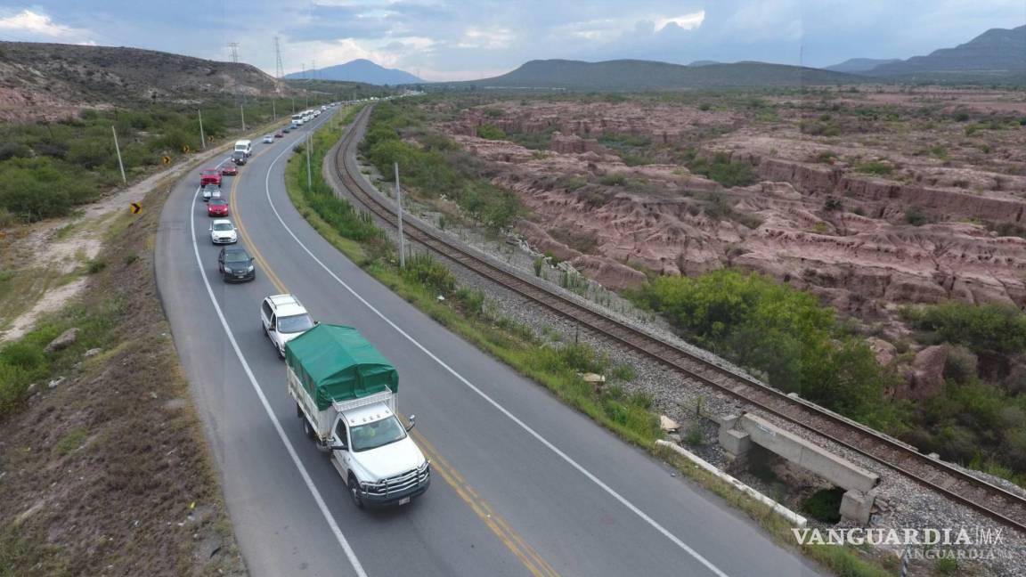 Comienza a incrementar flujo de paisanos que cruzan por Coahuila; aseguran seguridad en carreteras