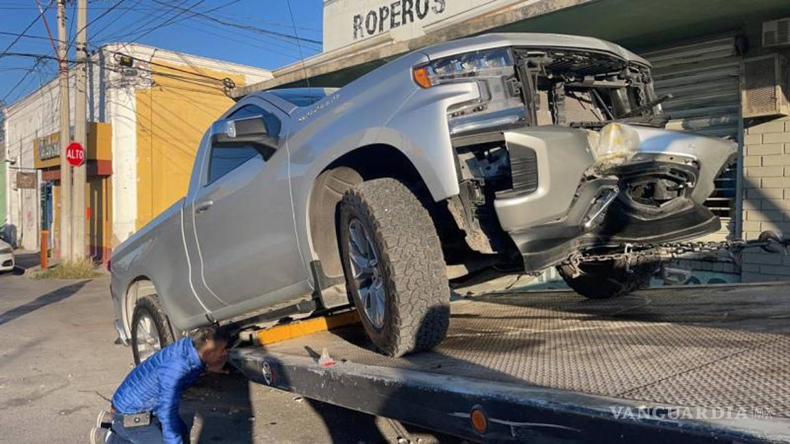 $!La camioneta participó en un percance en 2022.