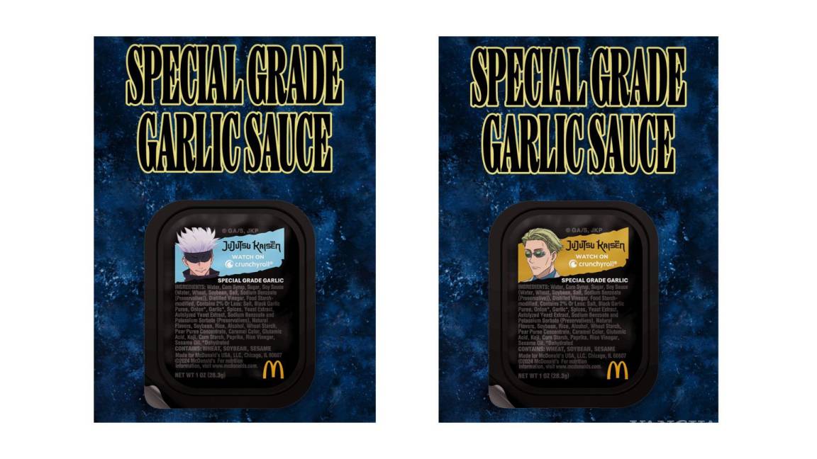$!Satoru Gojo, Kento Nanami - SPECIAL GRADE GARLIC SAUCE x McDonalds